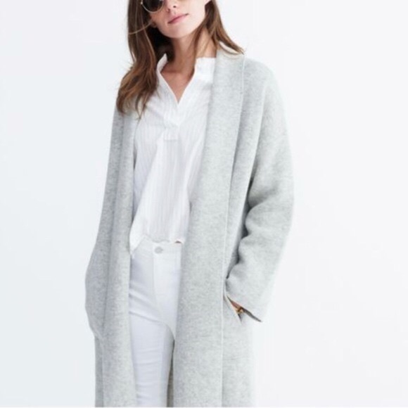 madewell rivington sweater coat